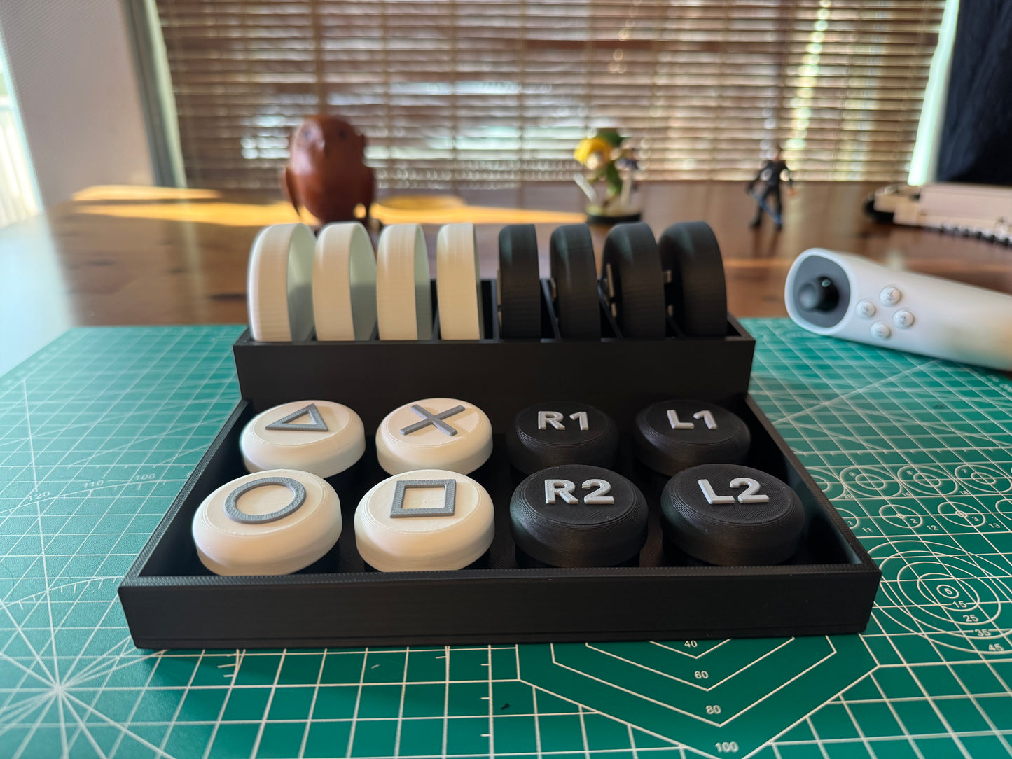 Button Toppers for Logitech Adaptive Gaming Kit (Playstation)