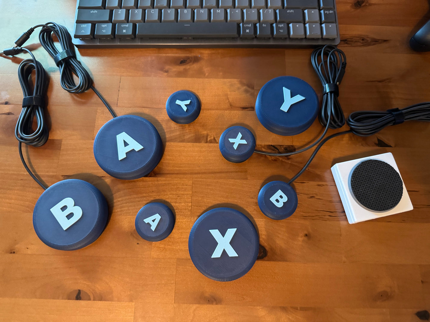 Button Toppers for Logitech Adaptive Gaming Kit (XAC)