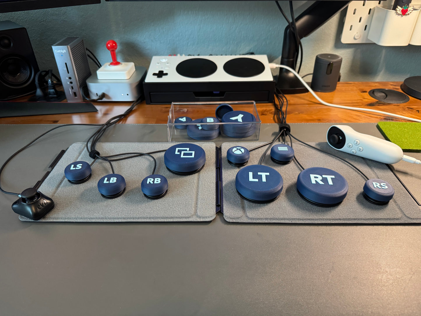 Button Toppers for Logitech Adaptive Gaming Kit (XAC)